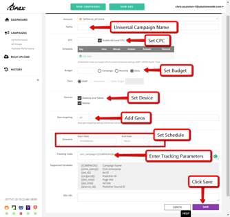 Native Advertising Targeting Options