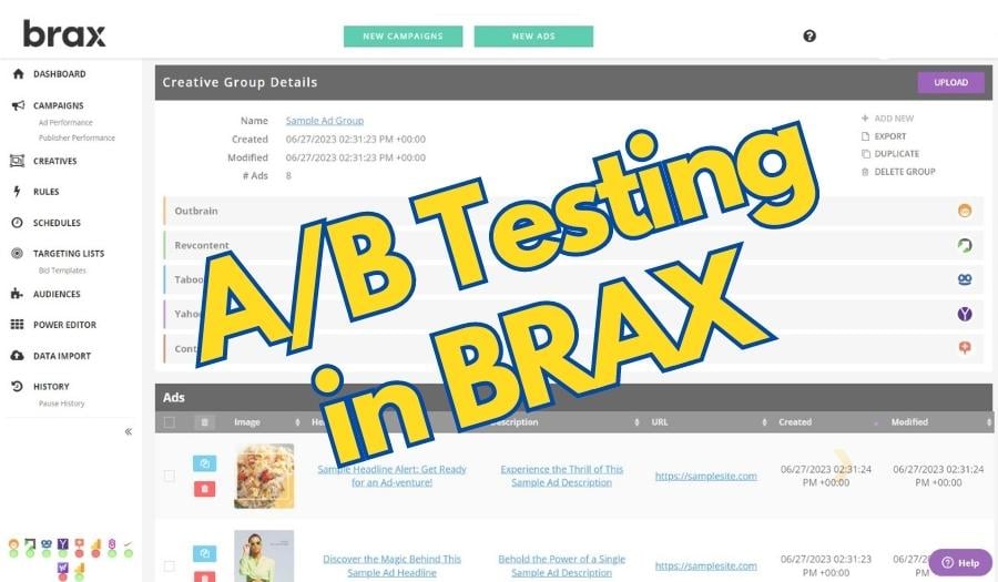 ab testing in brax