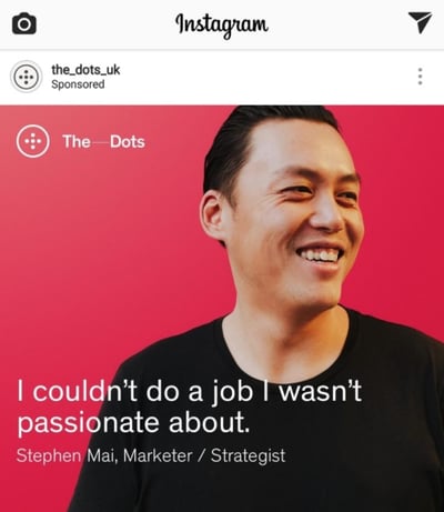 best instagram ads of 2021 dots