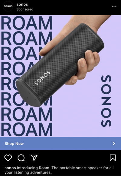 best instagram ads of 2021 sonos