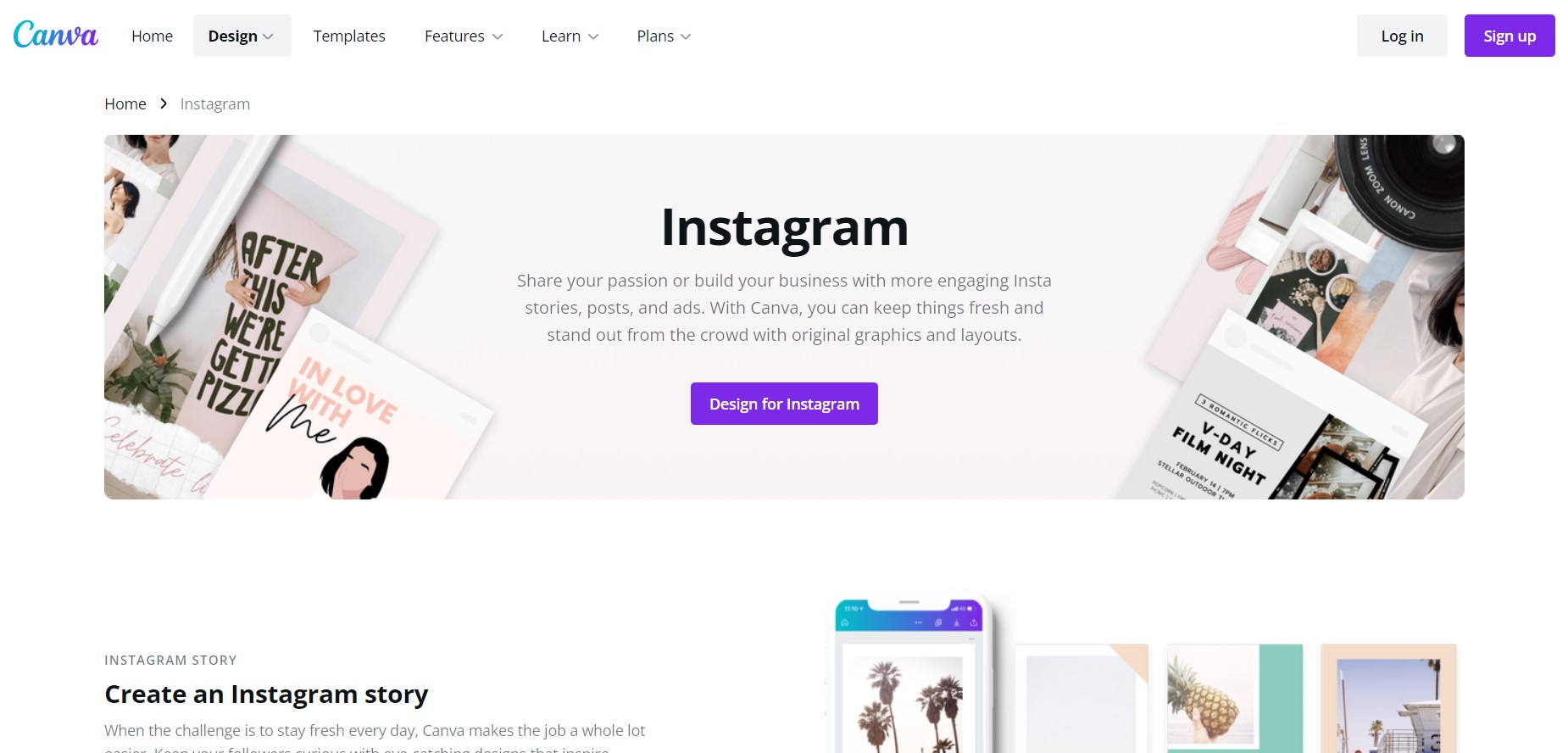 canva for instagram