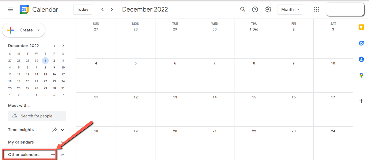 google calendar