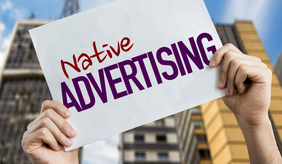 how native advertising works