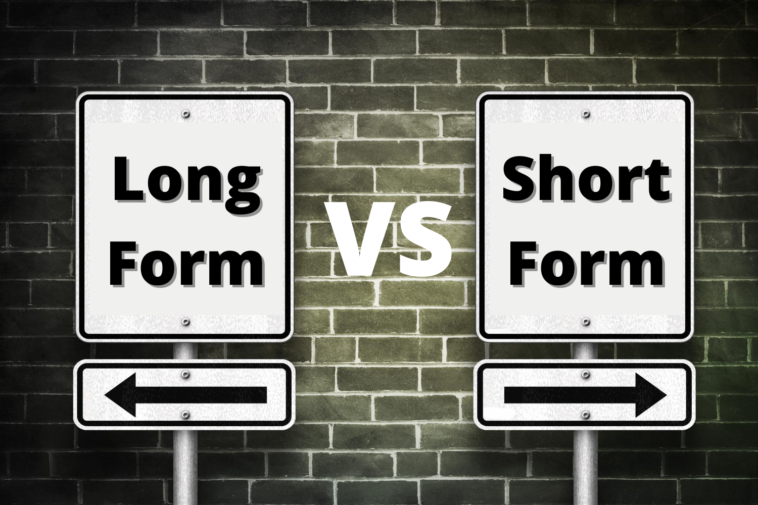 long form content vs short form content